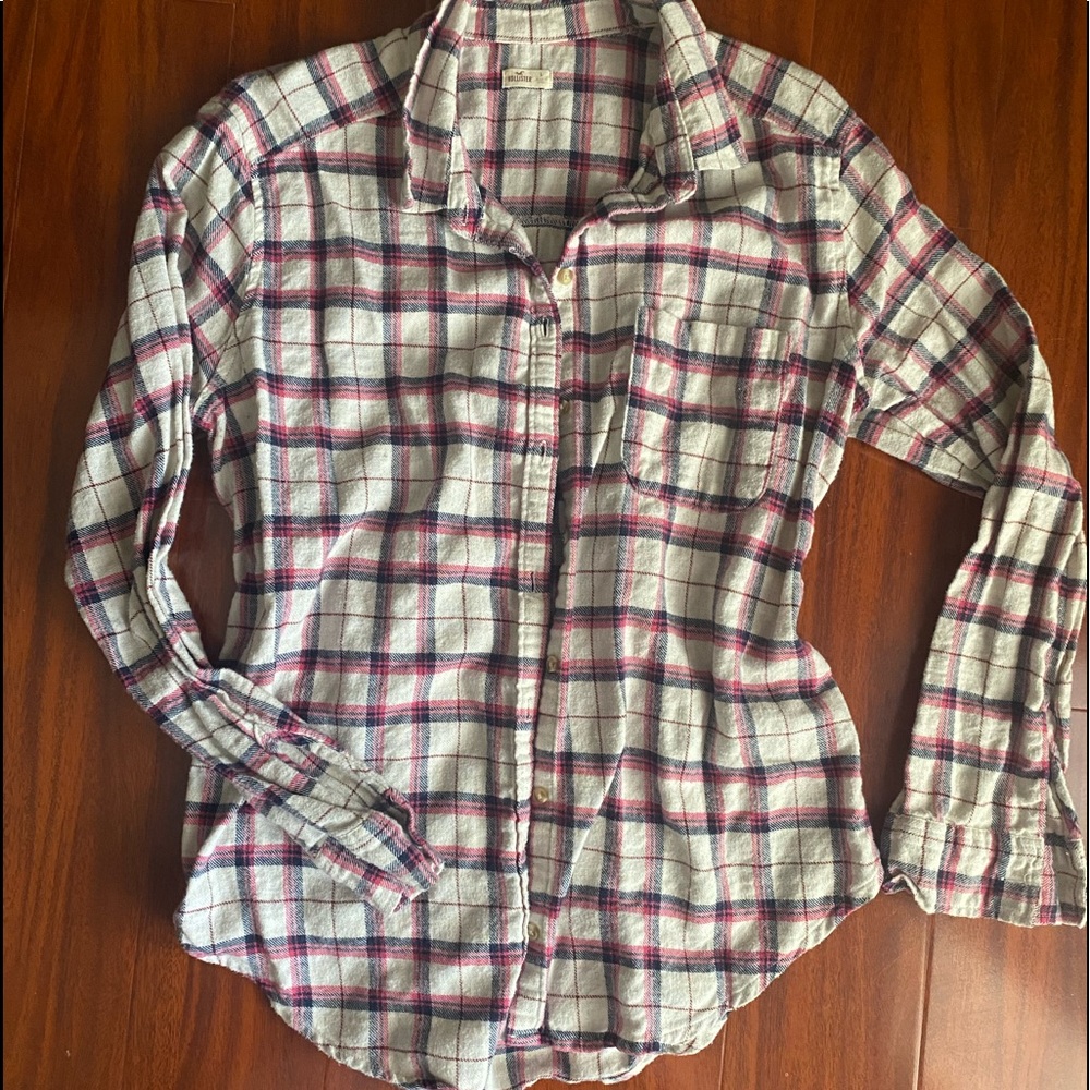Hollister flannel shirt